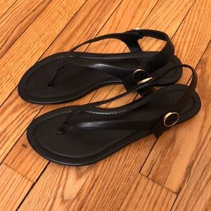 Tory Burch black sandals